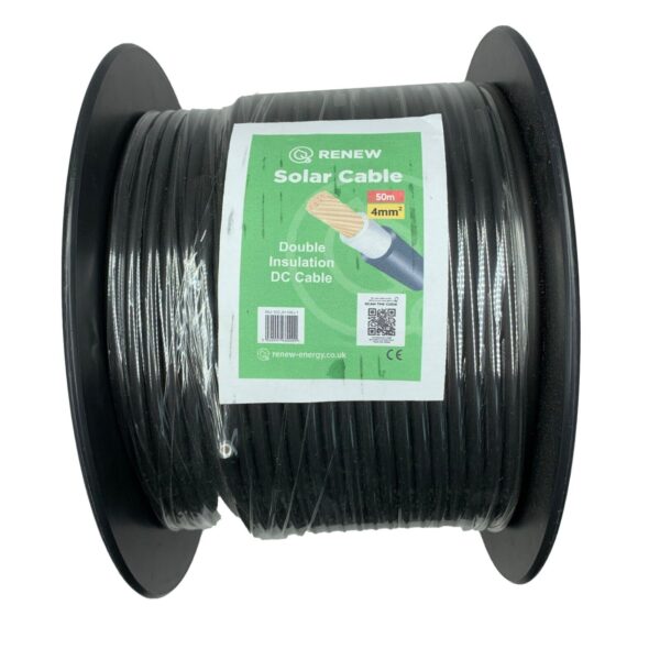 renew dc solar cable 4mm 50M